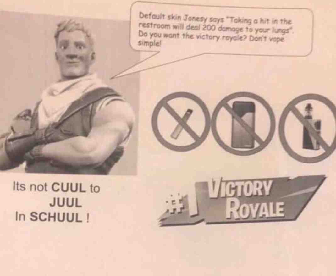 Juul you nerd #meme #fortnite juul