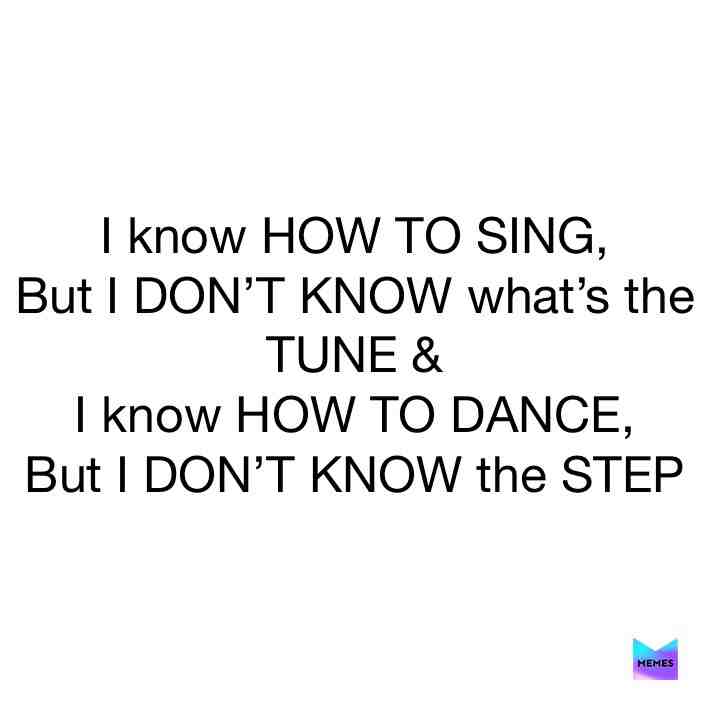 Can you reLATE? 😂  #relate  #know  #how  #idk  #sing  #tune  #dance  #but  #step  #funny  #comedy
