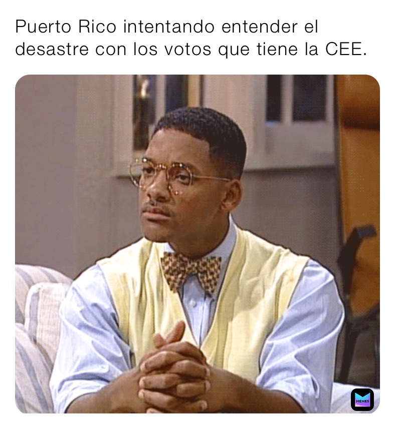 Puerto Rico intentando entender el desastre con los votos que tiene la CEE. 