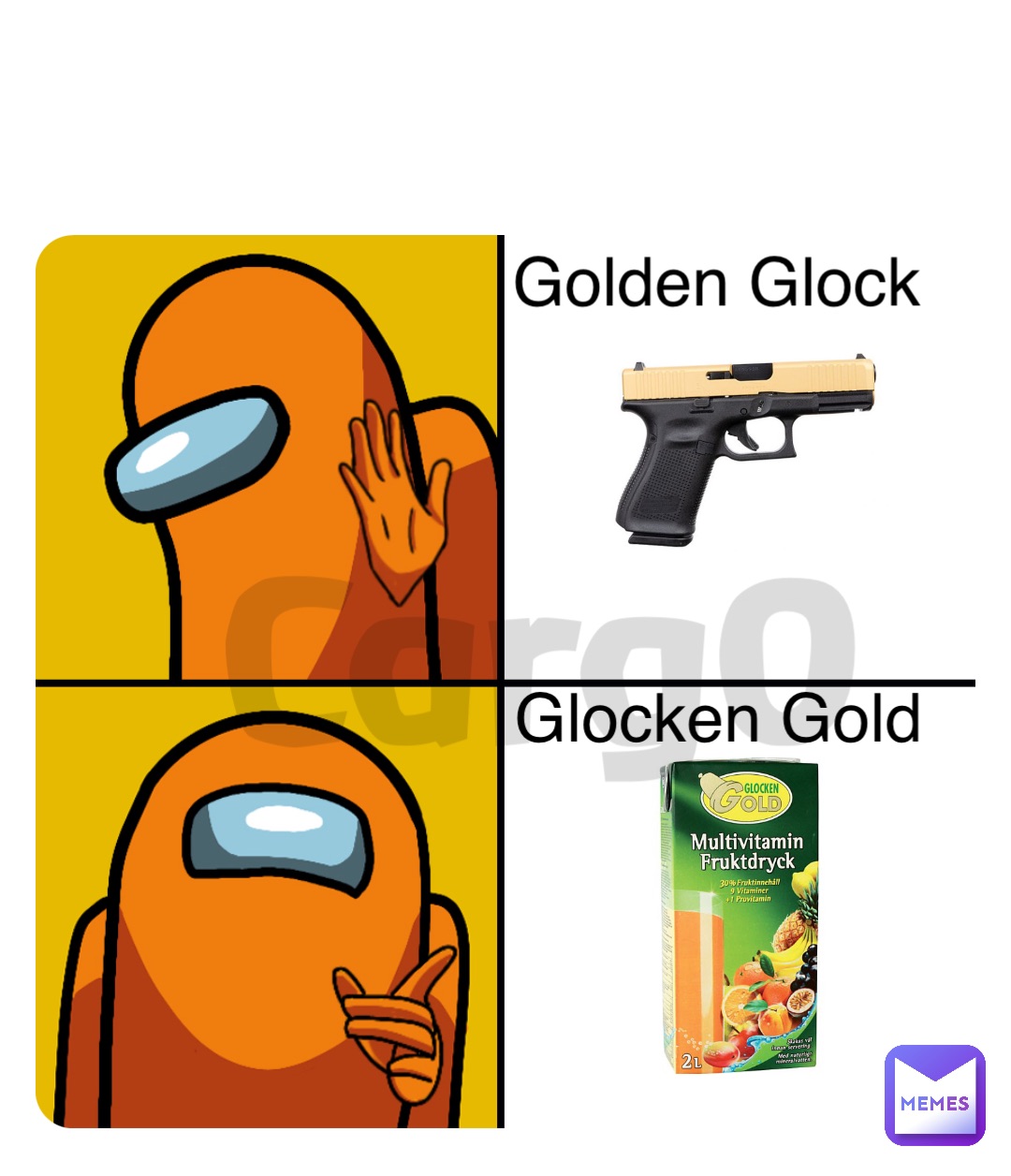 Golden Glock Glocken Gold