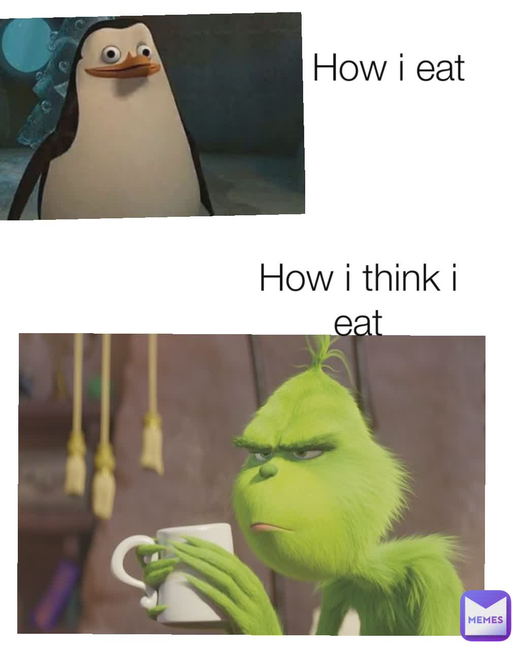 How i eat How i think i eat