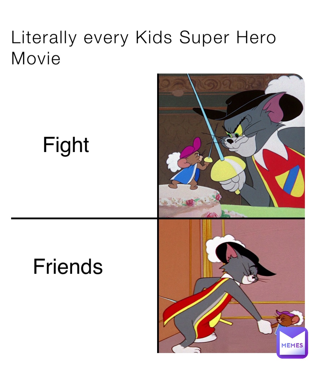 Literally every Kids Super Hero Movie Fight Friends