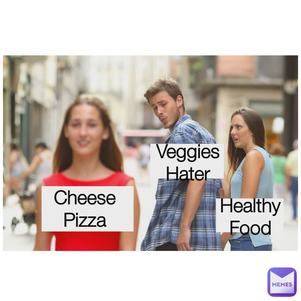 Veggies Hater Cheese Pizza Healthy Food