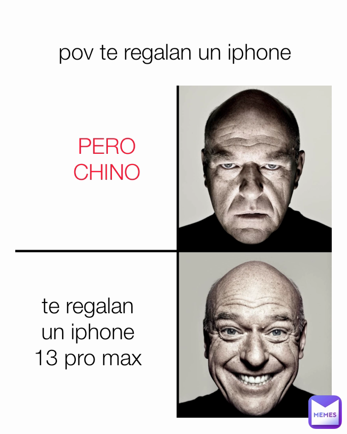 PERO CHINO te regalan un iphone 13 pro max  pov te regalan un iphone