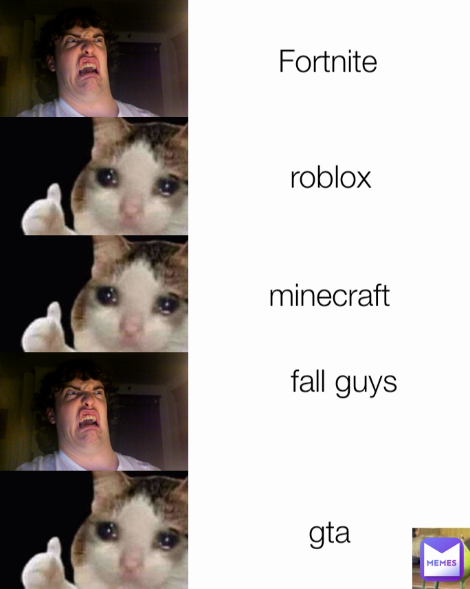 Fortnite roblox fall guys
 gta minecraft