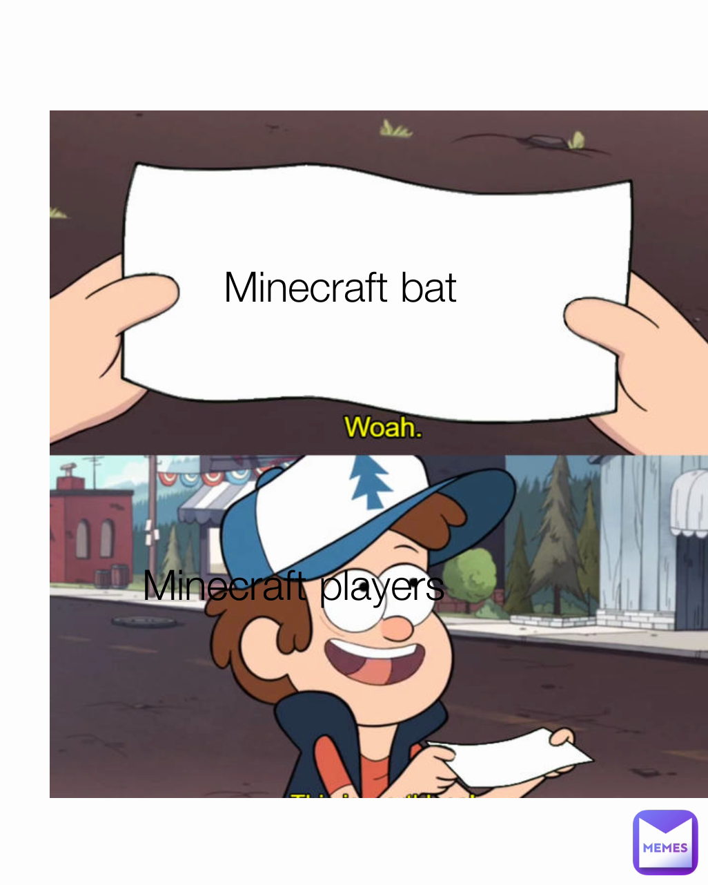 Minecraft bat Minecraft players
