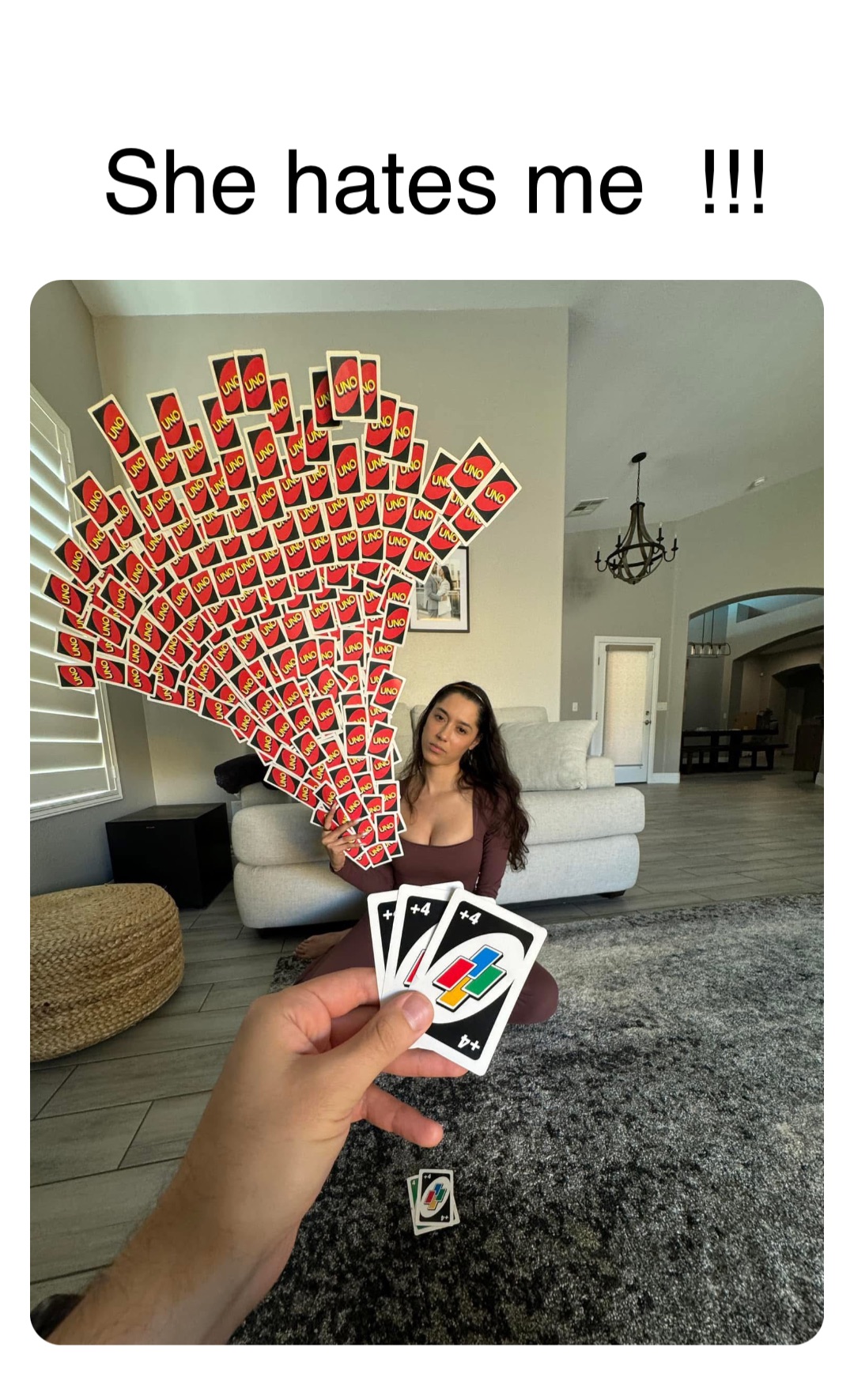 Double tap to edit She hates me  !!!