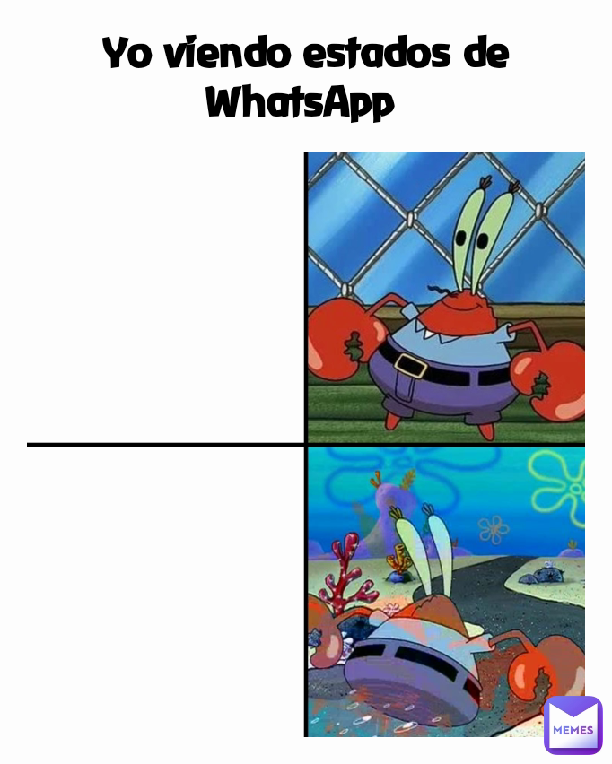 Yo viendo estados de WhatsApp 