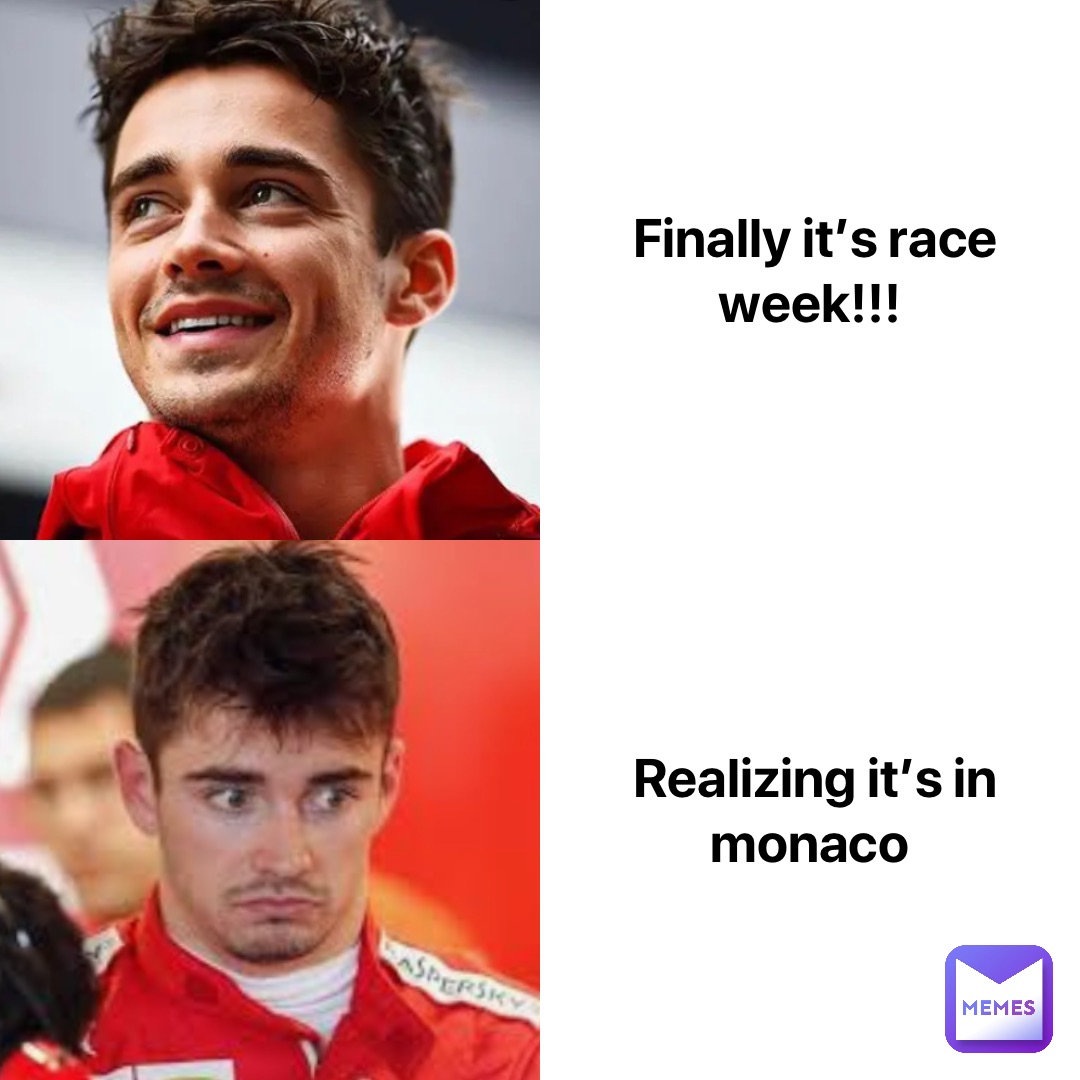 Finally it’s race week!!! Realizing it’s in Monaco