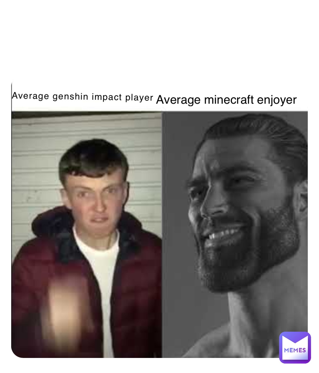 Average Genshin Impact Player Meme