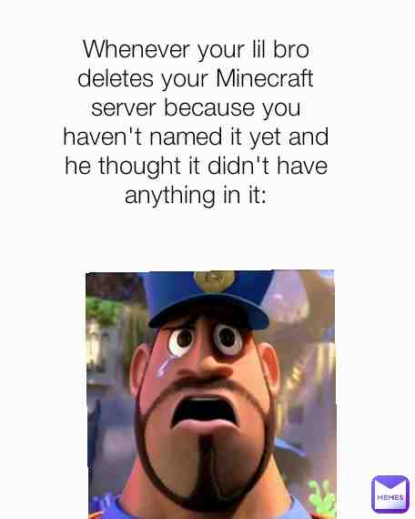 Like if it has happened or you don't want it to happen