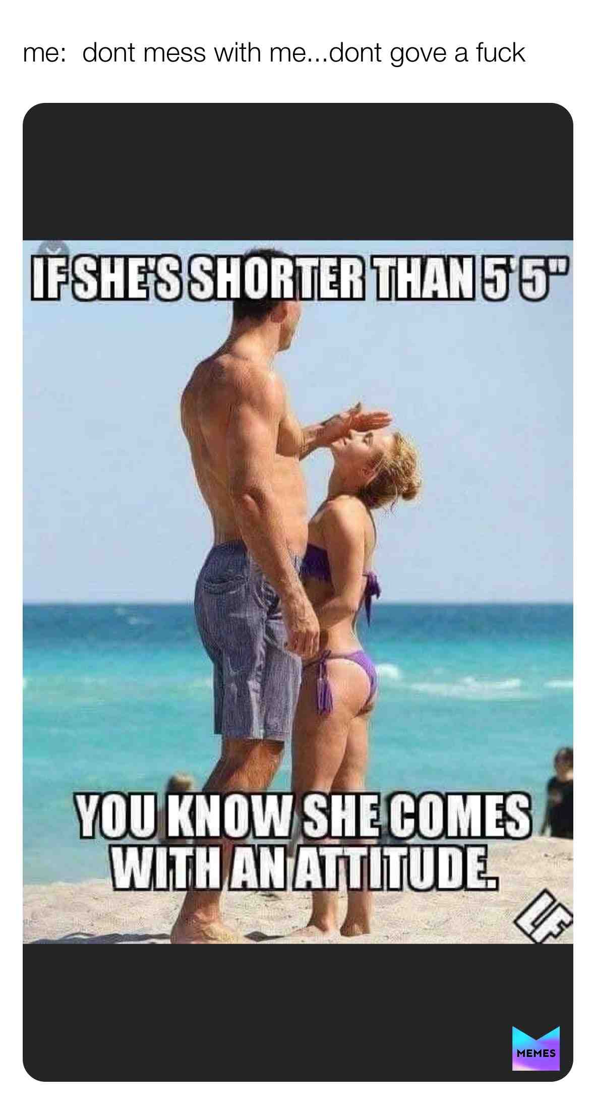 Attitudes. #attitude #love #girlfriend #shorty