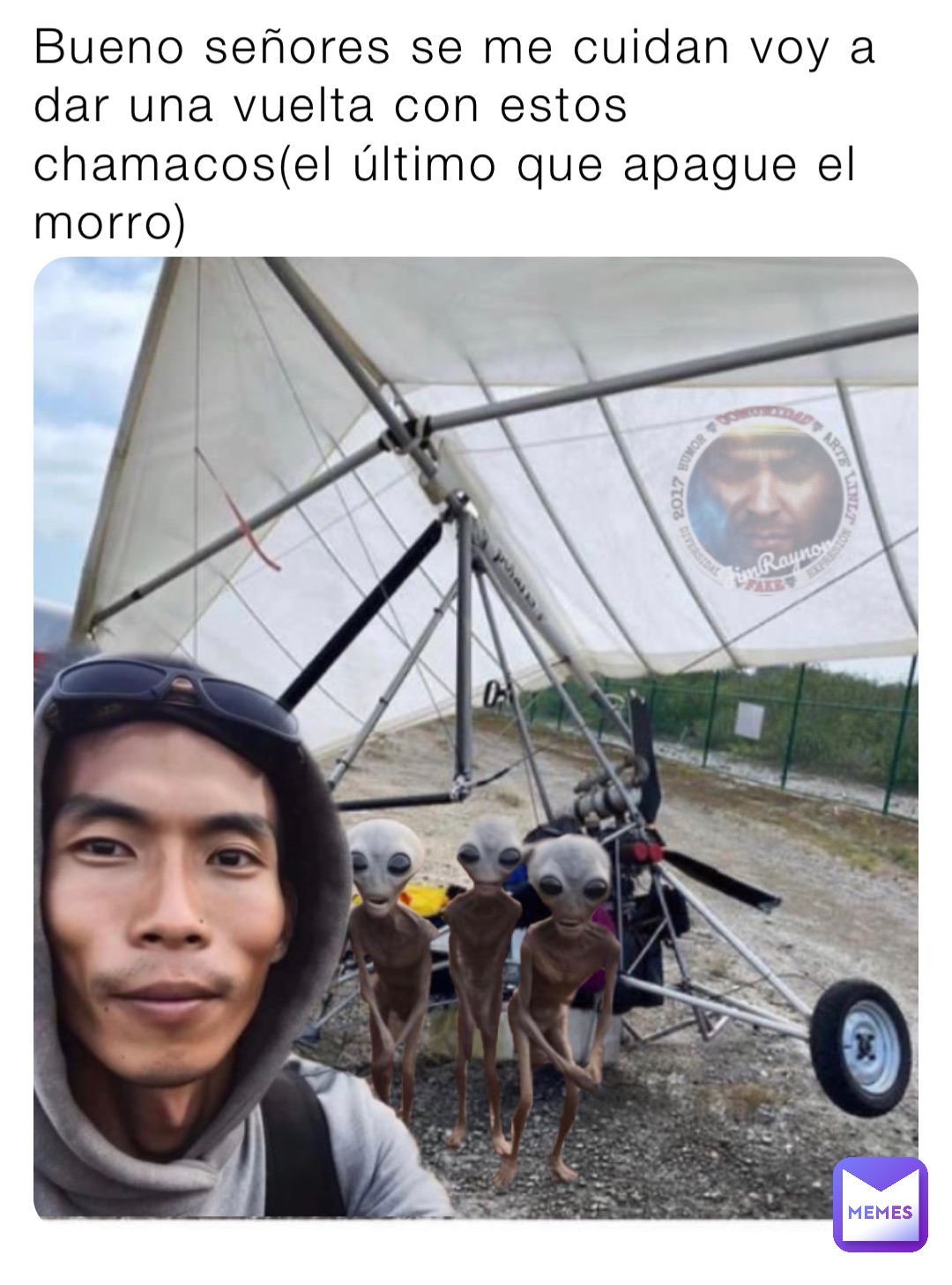 Bueno señores se me cuidan voy a dar una vuelta con estos chamacos(el último que apague el morro)