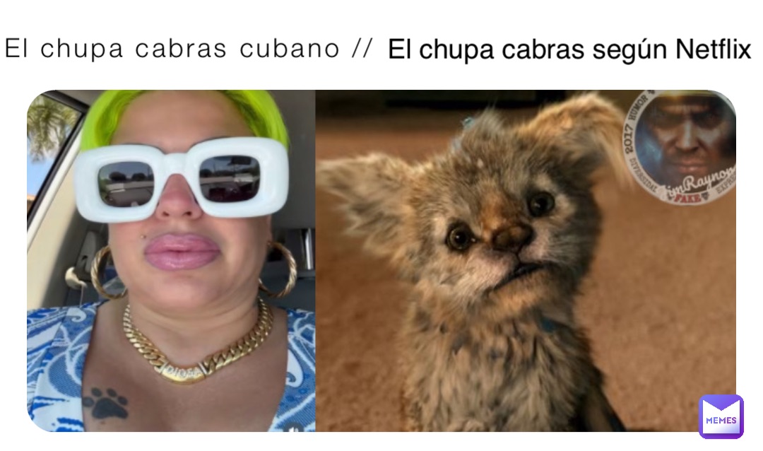 El chupa cabras cubano // El chupa cabras según Netflix