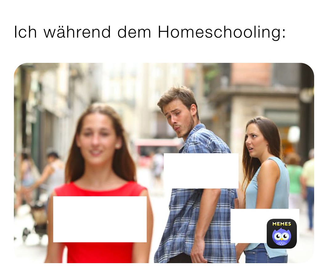 Ich während dem Homeschooling: