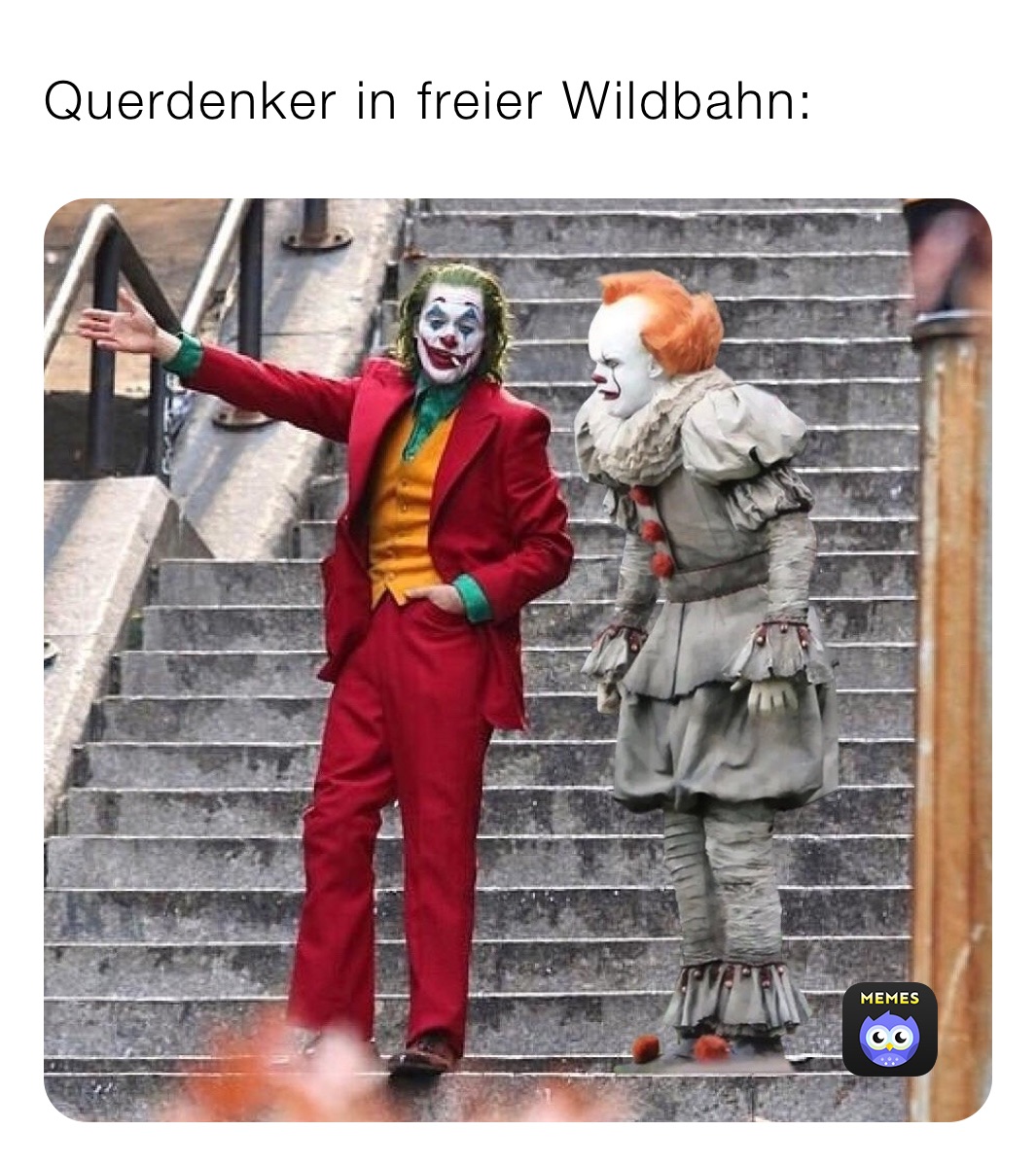 Querdenker in freier Wildbahn: