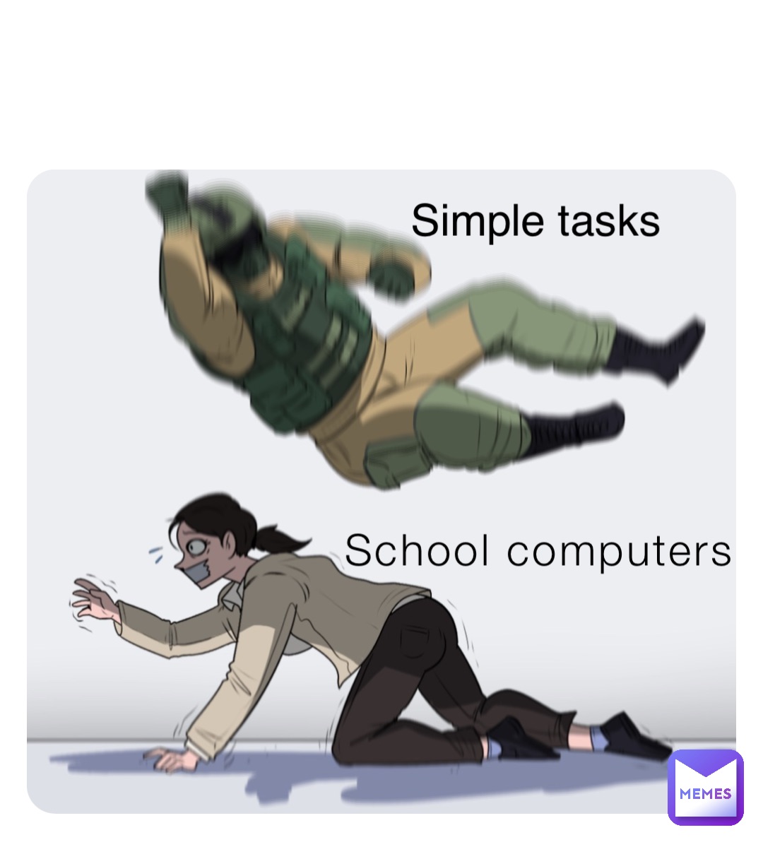 School computers Simple tasks