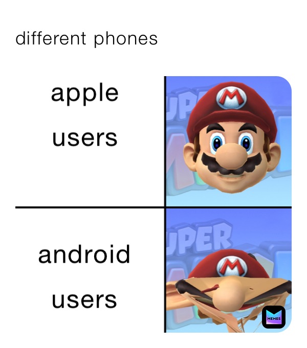 different phones