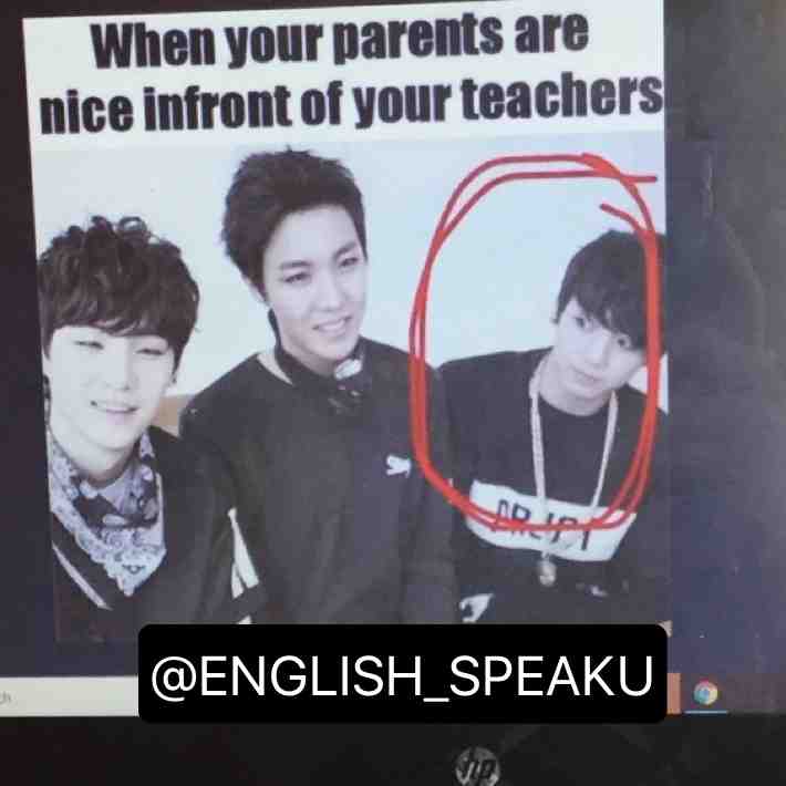 Meme shared by @ENGLISH_SPEAKU