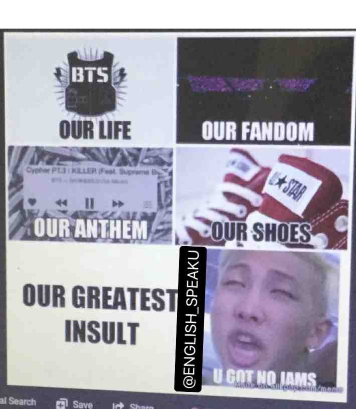 Meme shared by @ENGLISH_SPEAKU