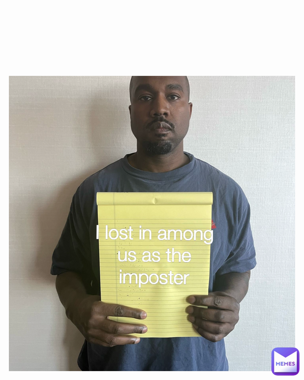 I lost in among us as the imposter