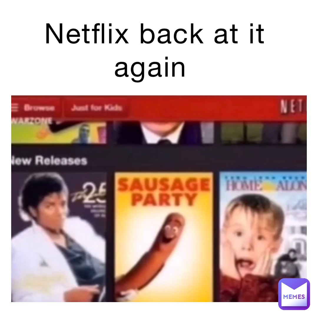 Netflix back at it again