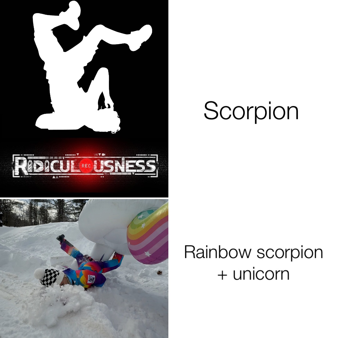 Rainbow scorpion + unicorn Scorpion