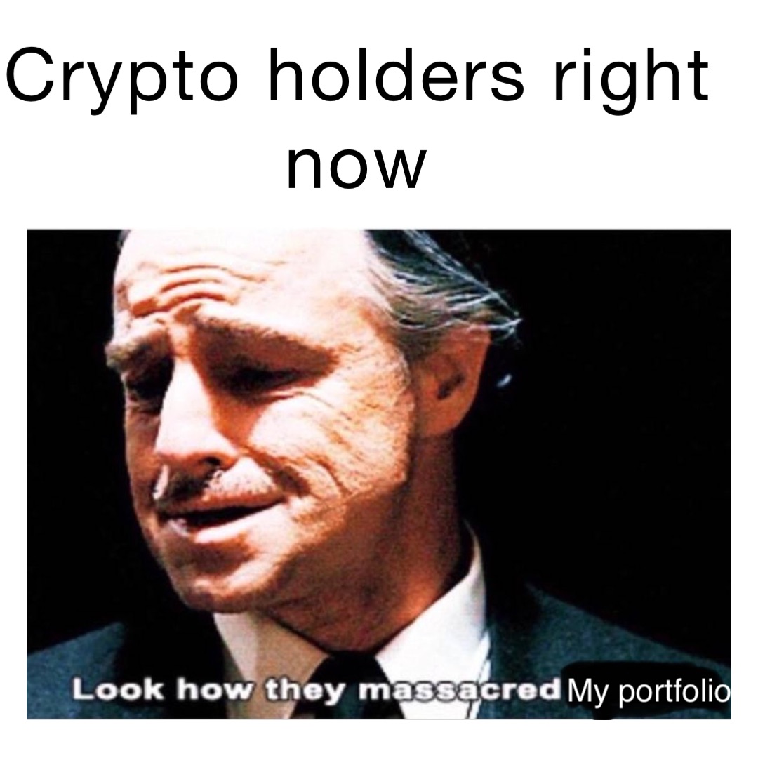 Crypto holders right now my portfolio