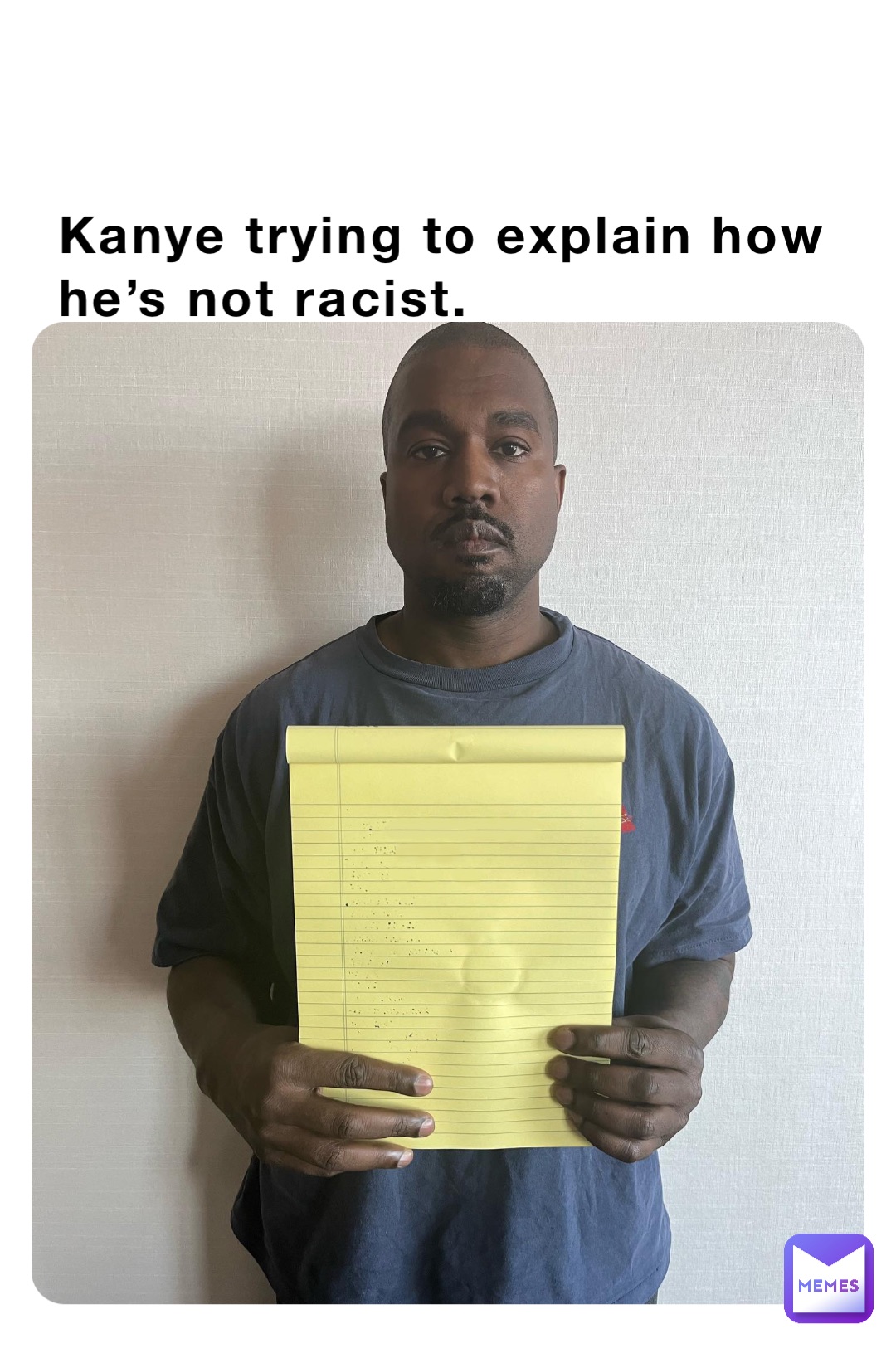 Kanye trying to explain how he’s not racist.