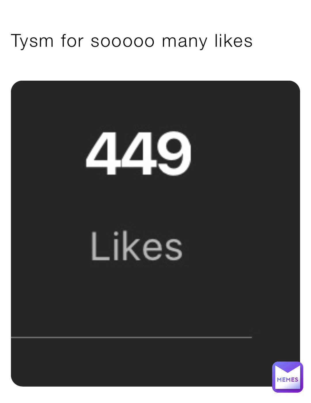 Tysm for sooooo many likes