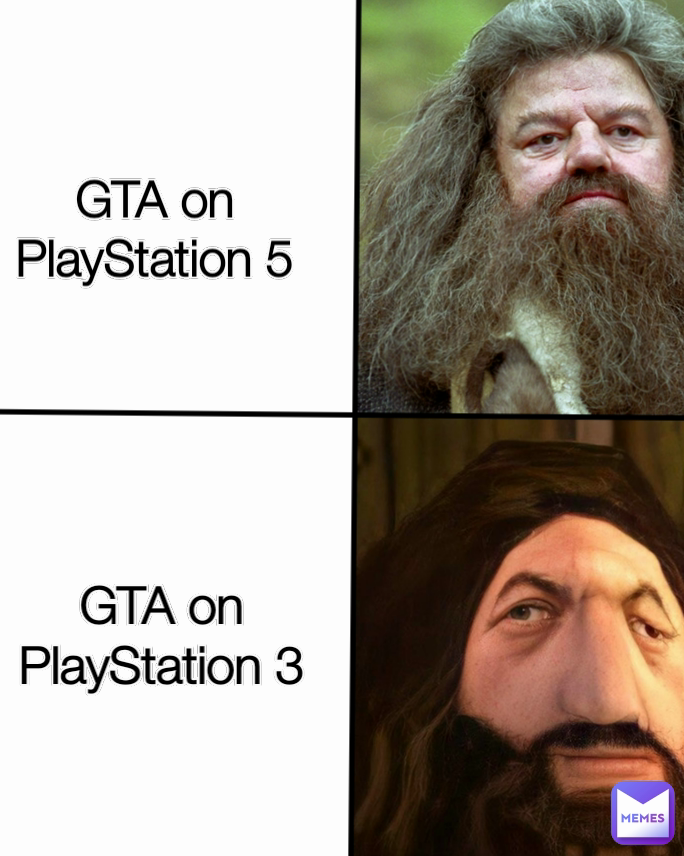 GTA on PlayStation 5 GTA on PlayStation 3