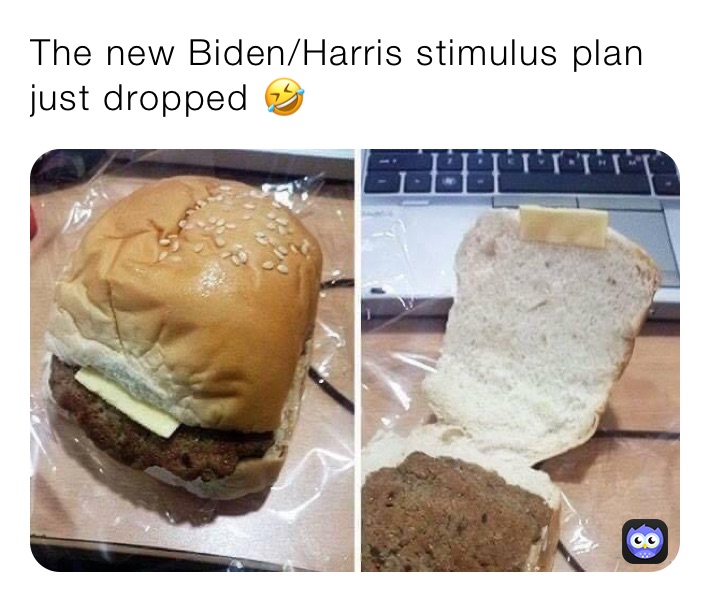 The new Biden/Harris stimulus plan just dropped 🤣