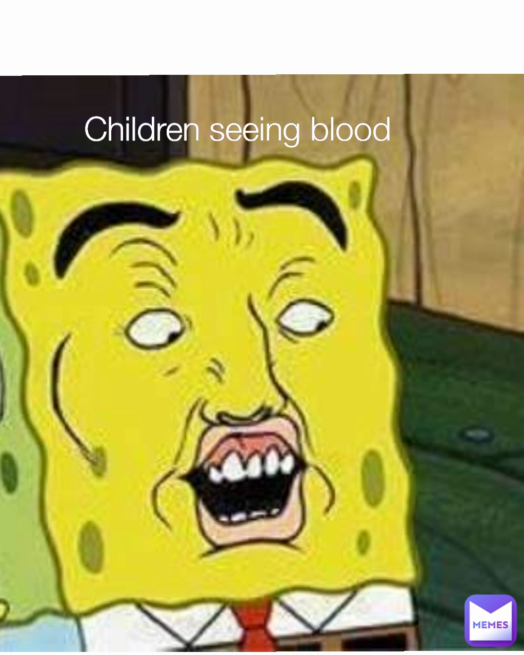 Children seeing blood