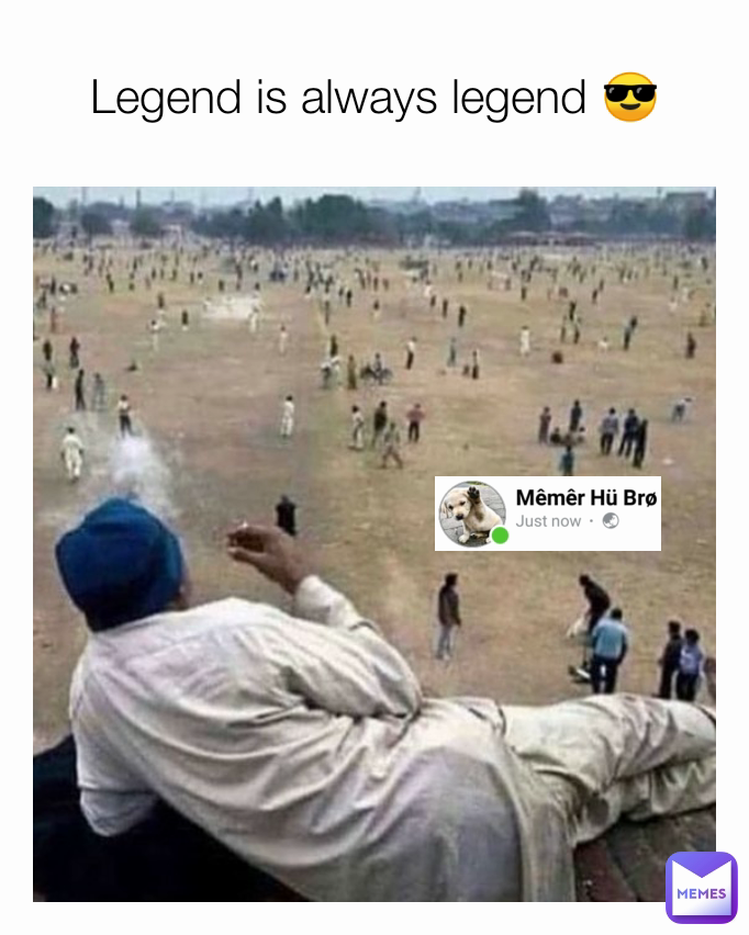 Legend is always legend 😎