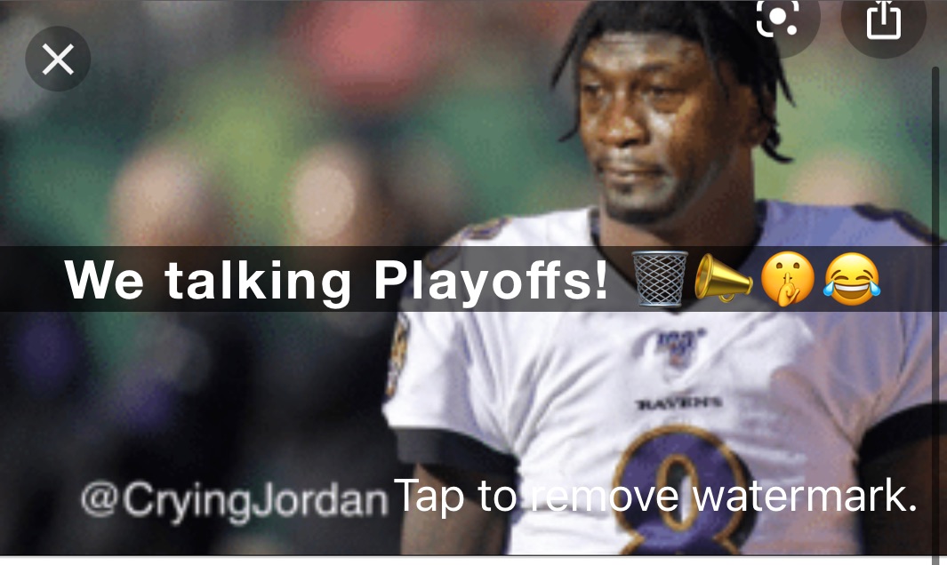 We talking Playoffs! 🗑📣🤫😂