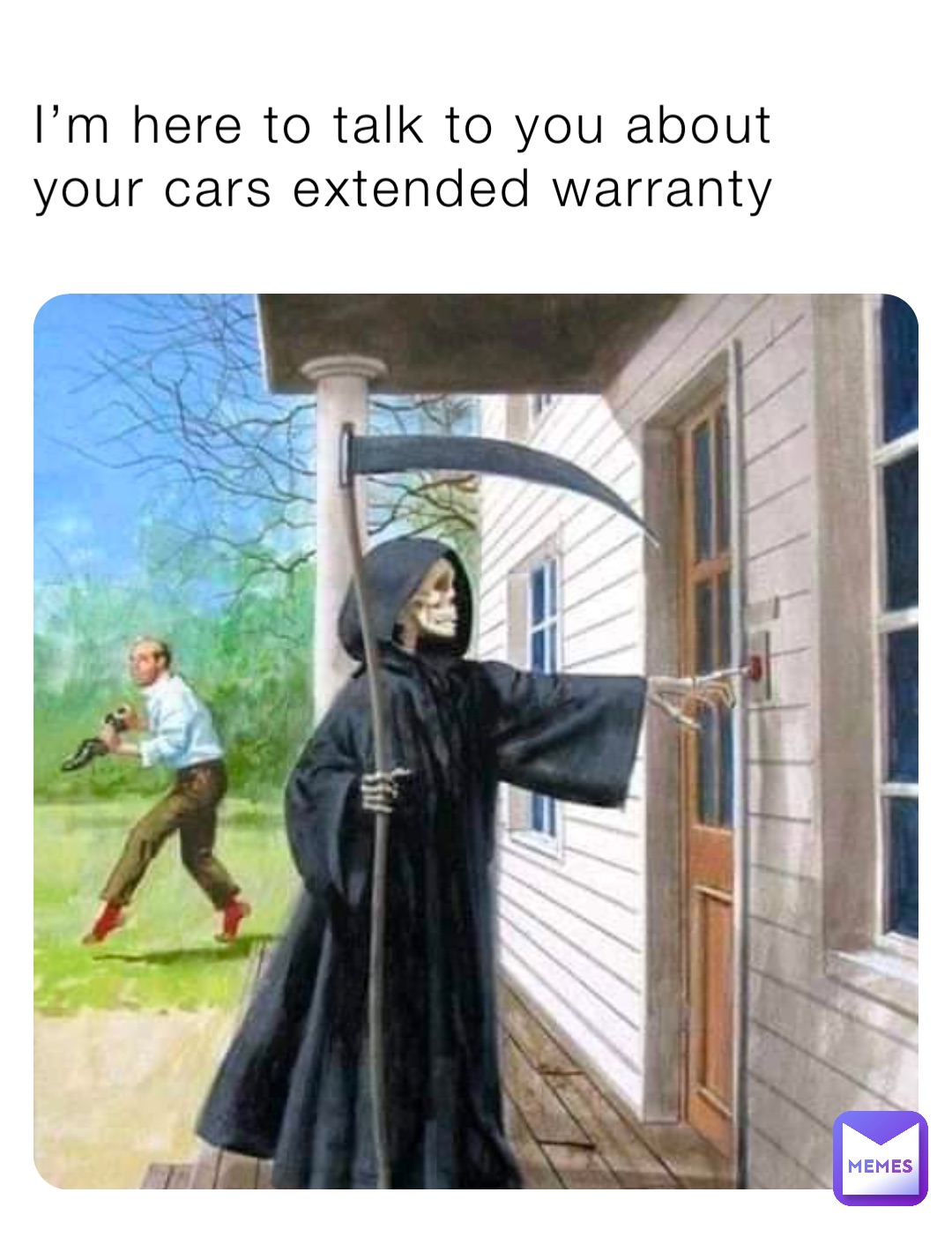 I’m here to talk to you about your cars extended warranty