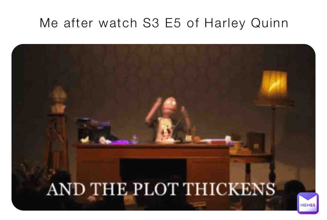 Honestly for those of you that are watching the latest season of Harley Quinn I did not expect that scene at the end. #HarleyQuinn #DC