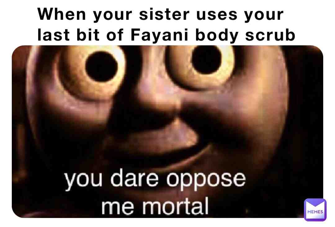 Meme shared by @fayanisxm