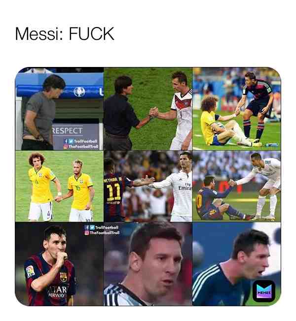 Messi: \ud83e\udd2e\ud83d\ude2d
.
.
#funnyvideo #funny #funnyvideos #memes #funnymemes #meme #comedy #tiktok #fun #lol #funnymeme #video #humor #funnyshit #dankmemes #like #follow #viral #memesdaily #lmao #funnyvines #funnyvids #comedyvideo #jokes #laugh #love #funnyclips #vines #funnyposts #bhfyp