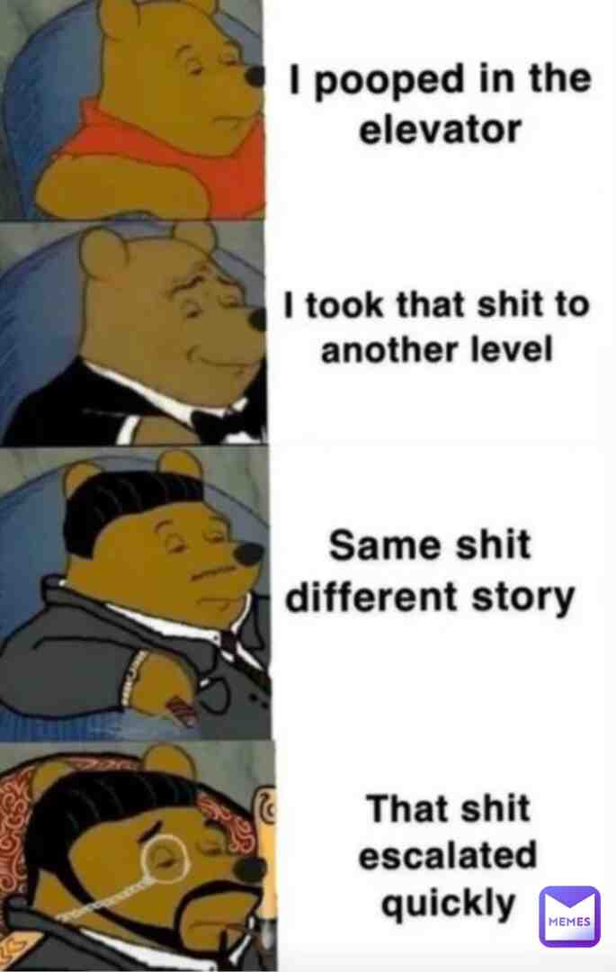 I pooped in an elevator