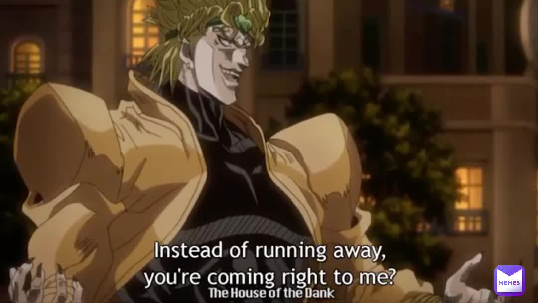 Dio Brando Meme