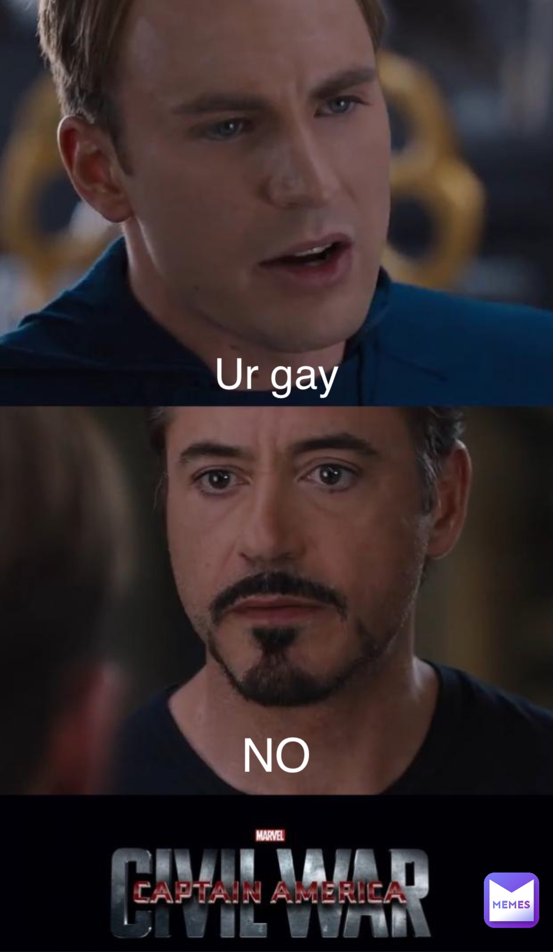 Ur gay NO