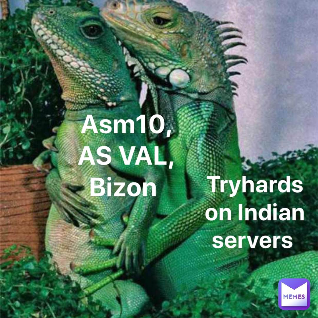 Asm10, AS VAL, Bizon Tryhards on Indian servers