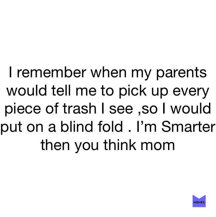 My childhood