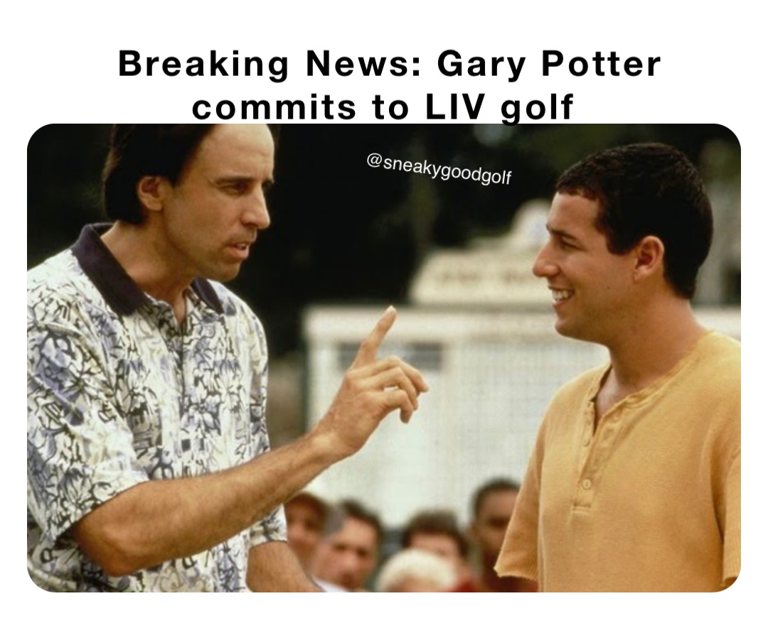 Breaking News: Gary Potter commits to LIV golf
