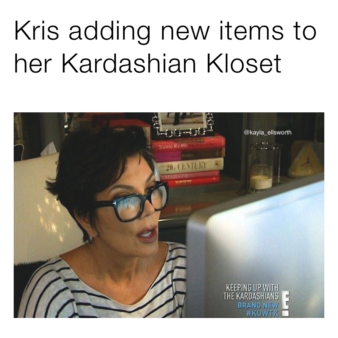Kris adding new items to her Kardashian Kloset 
