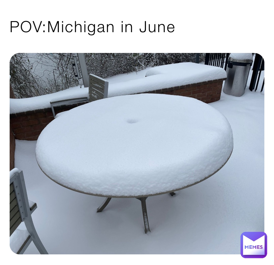 POV:Michigan in June