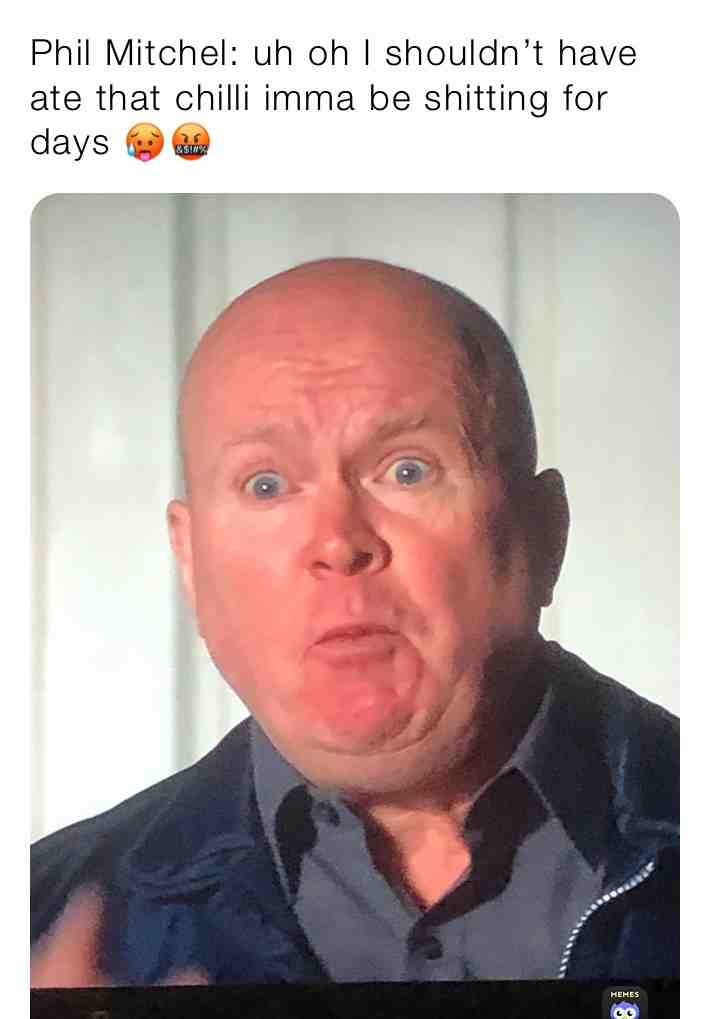 Phil Mitchel can’t Handel the heat