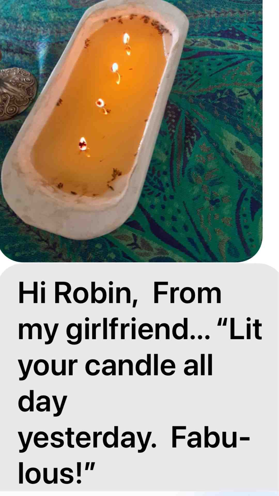 These dough bowl candles can be used as a centerpiece filled with seasonal item to decorate any place you put it after the candle is used #willygcandles #gifts