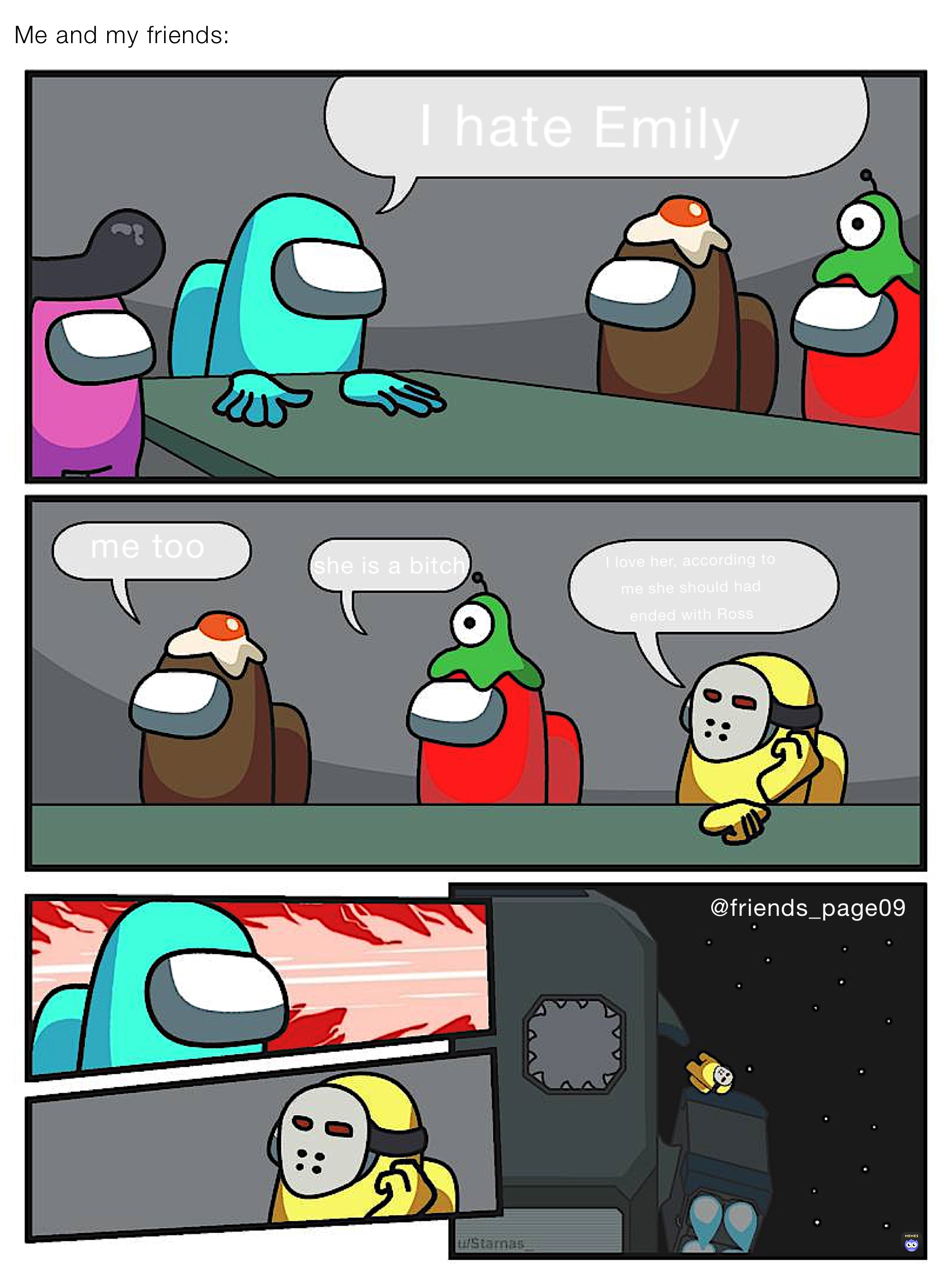 Me and my friends: